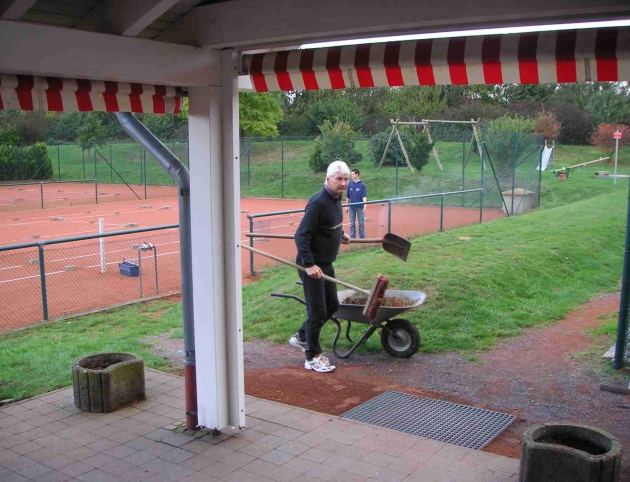 Peter im Einsatz